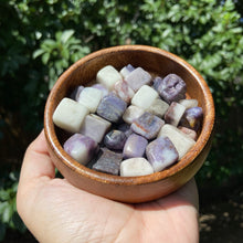Load image into Gallery viewer, Sugilite Tumbled Cubes - 1 Oz. Bag
