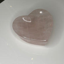 Load image into Gallery viewer, Rose Quartz Heart Shaped Bowl/Dish

