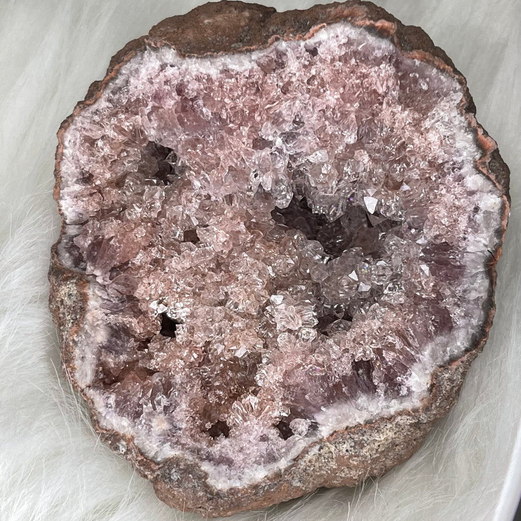 Pink Amethyst Geode - Large - Choose Yours