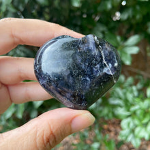 Load image into Gallery viewer, Iolite Puffy Heart
