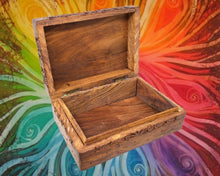 Load image into Gallery viewer, Tree Of Life Carved Wooden Box
