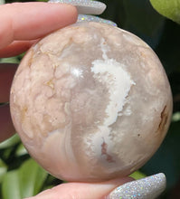 Load image into Gallery viewer, Flower Agate Sphere w/ Druzy
