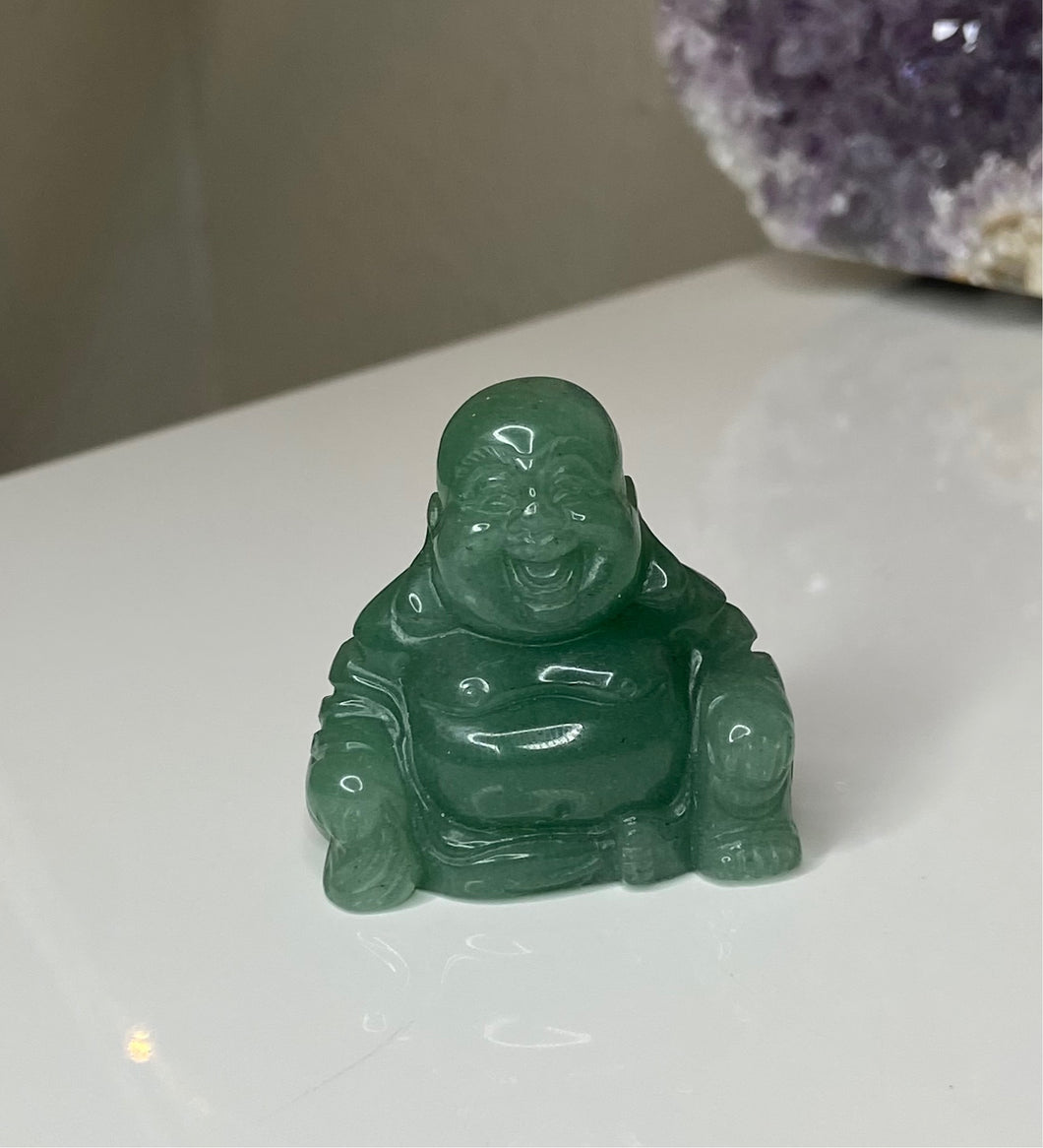 Green Aventurine Buddha