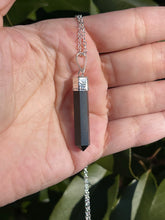 Load image into Gallery viewer, Black Tourmaline Pendant Necklace
