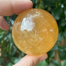 Load image into Gallery viewer, Honey Calcite Sphere
