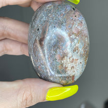 Load image into Gallery viewer, Pastel Ocean Jasper Palm Stone
