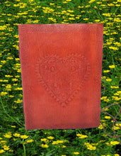 Load image into Gallery viewer, Leather Heart Journal w/ Cord Closure
