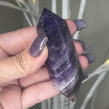 Load image into Gallery viewer, Amethyst Double Terminated Point
