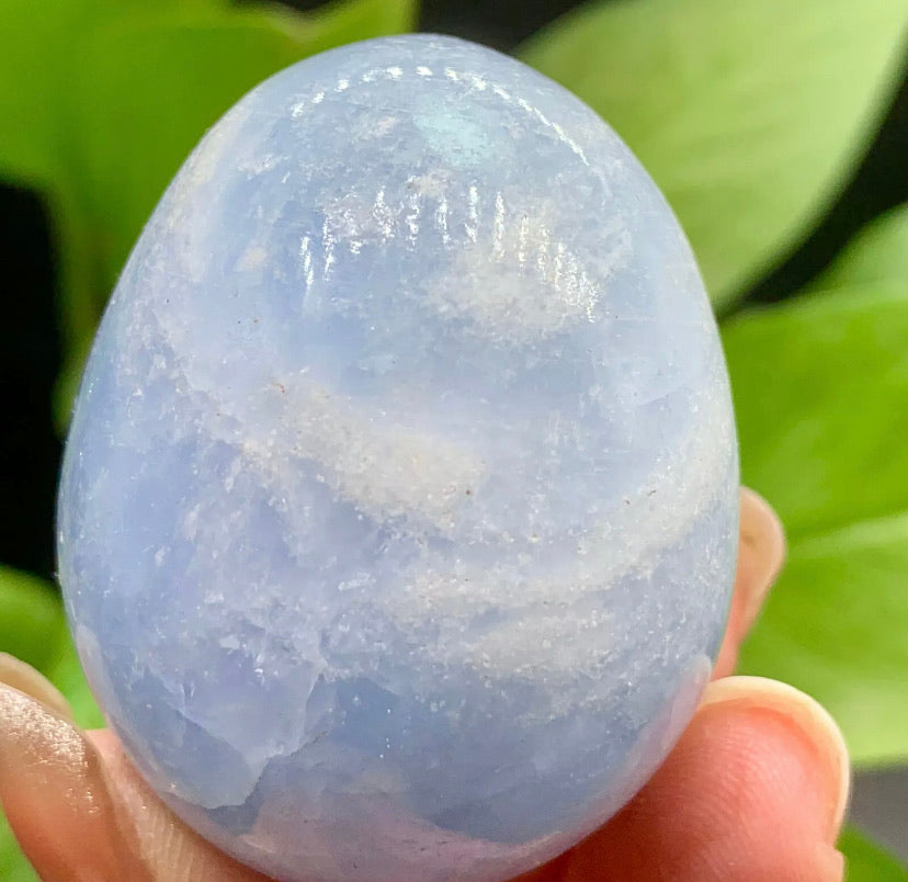 Blue Celestite Egg (Small)