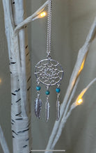 Load image into Gallery viewer, Dream Catcher Necklace w/ 20” Long Chain
